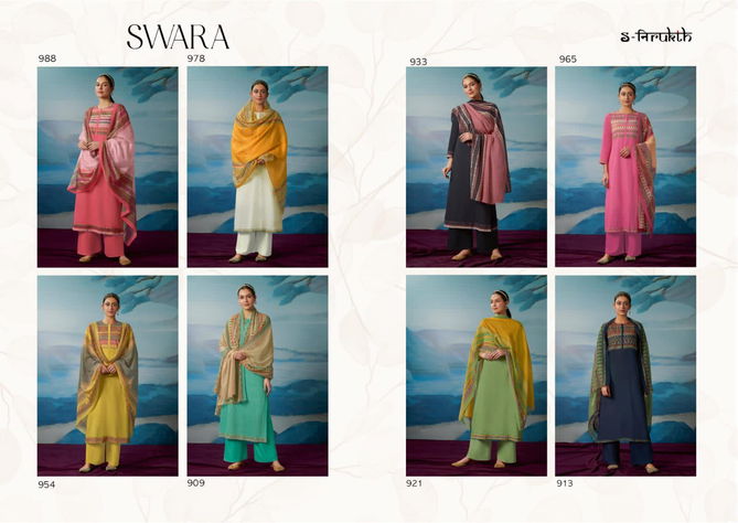 S-Nirukths By Swara Colors Designer Salwar Suits Catalog